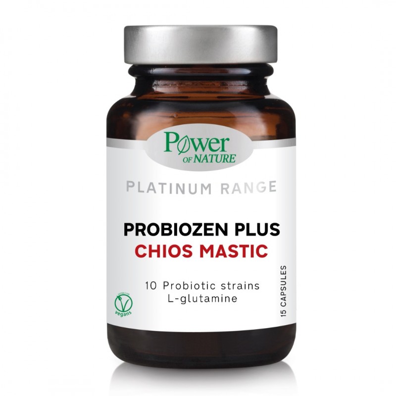 POWER OF NATURE PROBIOZEN PLUS CHIOS MASTIC / МАСТИКА ОТ ХИОС - ПРИ СТОМАШНО-ЧРЕВНИ РАЗТРОЙСТВА КАПС. Х15 POWER OF NATURE PROBIOZEN PLUS CHIOS MASTIC / МАСТИКА ОТ ХИОС - ПРИ СТОМАШНО-ЧРЕВНИ РАЗТРОЙСТВА КАПС. Х15