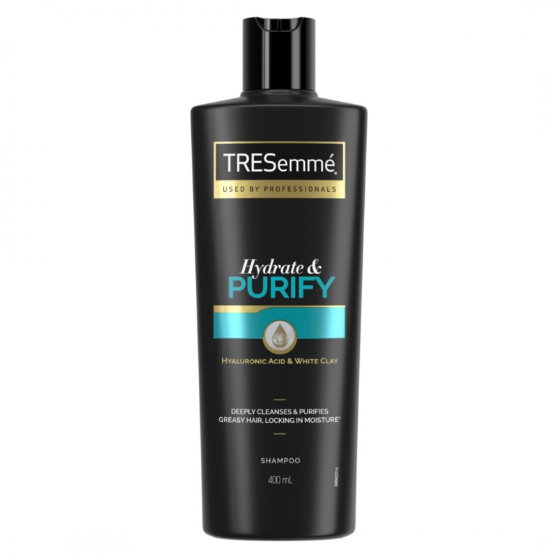 TRESEMME PURIFY & HYDRATE / ШАМПОАН ЗА МАЗНА КОСА 400МЛ TRESEMME PURIFY & HYDRATE / ШАМПОАН ЗА МАЗНА КОСА 400МЛ