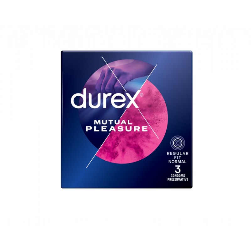 DUREX MUTUAL PLEASURE / ДЮРЕКС ПРЕЗЕРВАТИВИ БР. X3