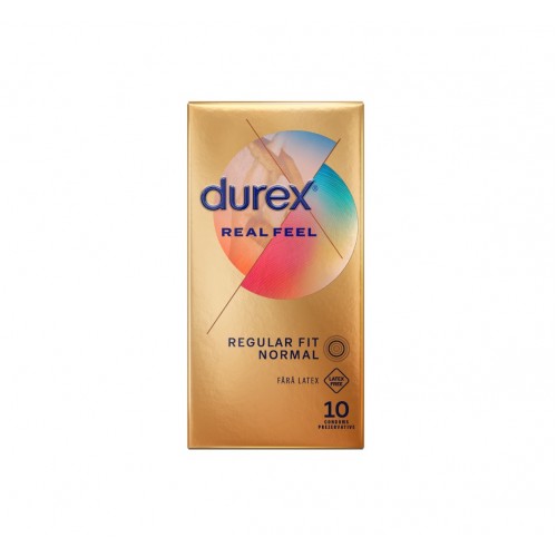 DUREX REAL FEEL / ДЮРЕКС ПРЕЗЕРВАТИВИ БР. X10