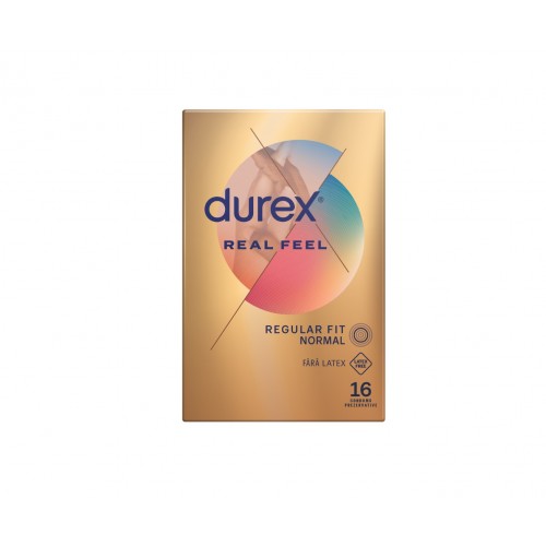 DUREX REAL FEEL / ДЮРЕКС ПРЕЗЕРВАТИВИ БР. X16 DUREX REAL FEEL / ДЮРЕКС ПРЕЗЕРВАТИВИ БР. X16