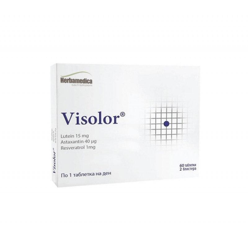 HERBAMEDICA VISOLOR / ХЕРБАМЕДИКА ВИЗОЛОР ТАБЛ. Х 60