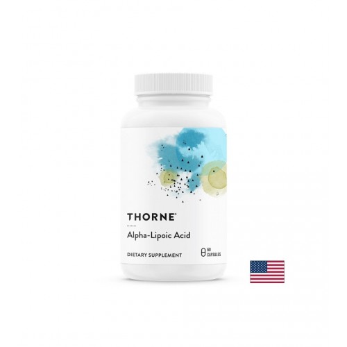 THORNE USA ALPHA-LIPOIC ACID / АЛФА-ЛИПОЕВА КИСЕЛИНА АНТИОКСИДАНТНА ЗАЩИТА И ГЛЮКОЗЕН МЕТАБОЛИЗЪМ 300 МГ КАПС. X 60 THORNE USA ALPHA-LIPOIC ACID / АЛФА-ЛИПОЕВА КИСЕЛИНА АНТИОКСИДАНТНА ЗАЩИТА И ГЛЮКОЗЕН МЕТАБОЛИЗЪМ 300 МГ КАПС. X 60