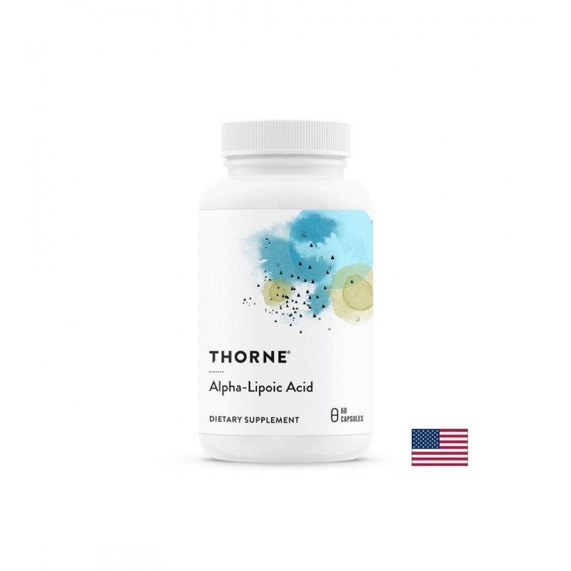 THORNE USA ALPHA-LIPOIC ACID / АЛФА-ЛИПОЕВА КИСЕЛИНА АНТИОКСИДАНТНА ЗАЩИТА И ГЛЮКОЗЕН МЕТАБОЛИЗЪМ 300 МГ КАПС. X 60 THORNE USA ALPHA-LIPOIC ACID / АЛФА-ЛИПОЕВА КИСЕЛИНА АНТИОКСИДАНТНА ЗАЩИТА И ГЛЮКОЗЕН МЕТАБОЛИЗЪМ 300 МГ КАПС. X 60