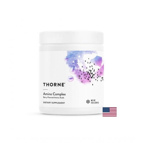 THORNE USA AMINO COMPLEX / АМИНОКИСЕЛИНИ КОМПЛЕКС – МУСКУЛНО ЗДРАВЕ 228 ГР ПРАХ, С ВКУС НА ГОРСКИ ПЛОДОВЕ THORNE USA AMINO COMPLEX / АМИНОКИСЕЛИНИ КОМПЛЕКС – МУСКУЛНО ЗДРАВЕ 228 ГР ПРАХ, С ВКУС НА ГОРСКИ ПЛОДОВЕ