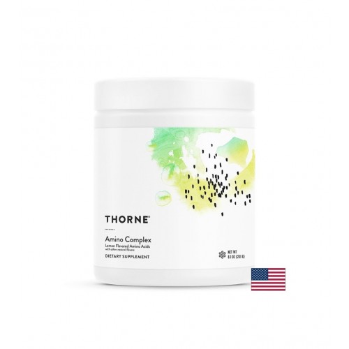 THORNE USA AMINO COMPLEX LEMON FLAVORED / АМИНО КОМПЛЕКС ЕНЕРГИЯ И ВЪЗСТАНОВЯВАНЕ НА МУСКУЛИТЕ С ВКУС НА ЛИМОН 231 ГР THORNE USA AMINO COMPLEX LEMON FLAVORED / АМИНО КОМПЛЕКС ЕНЕРГИЯ И ВЪЗСТАНОВЯВАНЕ НА МУСКУЛИТЕ С ВКУС НА ЛИМОН 231 ГР