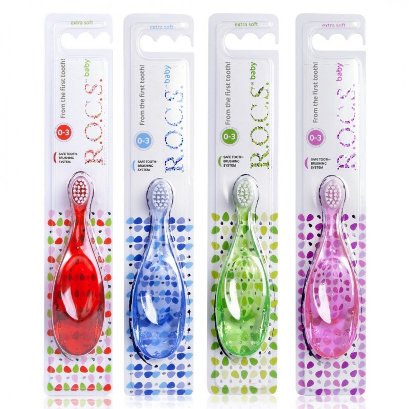 R.O.C.S. BABY EXTRA SOFT TOOTHBRUSH / РОКС ЧЕТКА ЗА ЗЪБИ ЗА БЕБЕТА Х1 R.O.C.S. BABY EXTRA SOFT TOOTHBRUSH / РОКС ЧЕТКА ЗА ЗЪБИ ЗА БЕБЕТА Х1