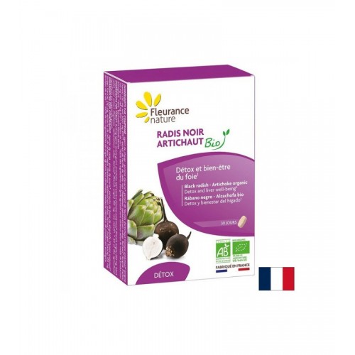 FLEURANCE NATURE RADIS NOIR ARTICHAUT BIO / ЧЕРЕН ДРОБ И ЖЛЪЧКА ЧЕРНА РЯПА + АРТИШОК ТАБЛ. X 30 