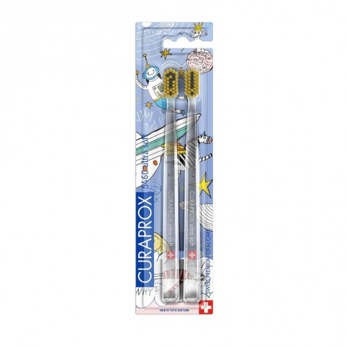 CURAPROX HENTO TOTO EDITION 5460 ULTRA SOFT / ЧЕТКА ЗА ЗЪБИ БР. X2