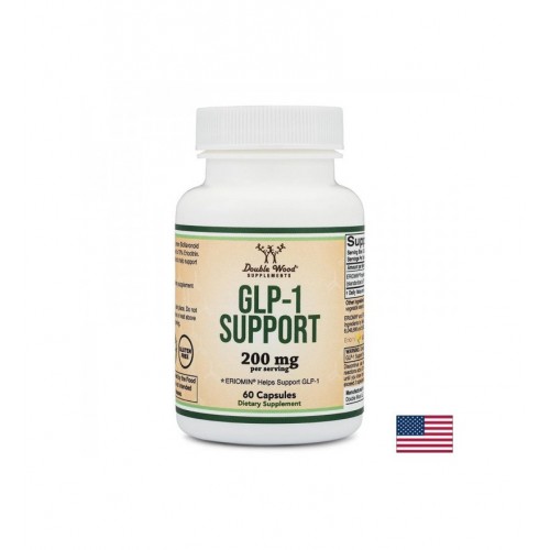DOUBLE WOOD / GLP-1 SUPPORT / КОНТРОЛ НА АПЕТИТА И КРЪВНАТА ЗАХАР 200 МГ КАПС. X 60 DOUBLE WOOD / GLP-1 SUPPORT / КОНТРОЛ НА АПЕТИТА И КРЪВНАТА ЗАХАР 200 МГ КАПС. X 60