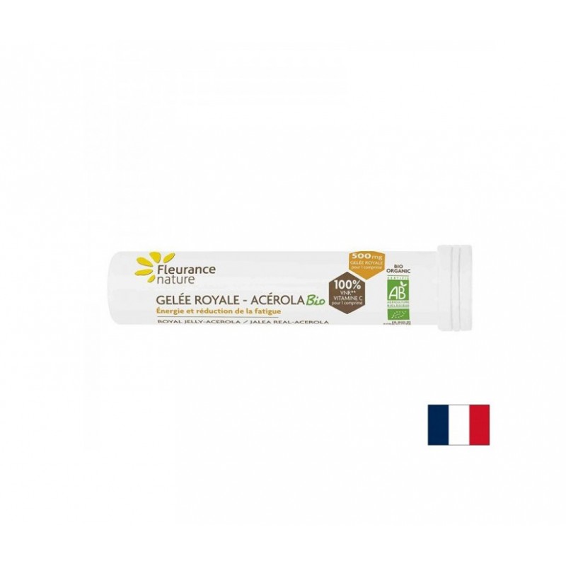 FLEURANCE NATURE GELEE ROYALE ACEROLA BIO / БИО ПЧЕЛНО МЛЕЧИЦЕ И АЦЕРОЛА (НАТУРАЛЕН ВИТАМИН С) С ВКУС НА МЕД И ЛИМОН ДЪВЧАЩИ ТАБЛ. X 15 FLEURANCE NATURE GELEE ROYALE ACEROLA BIO / БИО ПЧЕЛНО МЛЕЧИЦЕ И АЦЕРОЛА (НАТУРАЛЕН ВИТАМИН С) С ВКУС НА МЕД И ЛИМОН ДЪВЧАЩИ ТАБЛ. X 15