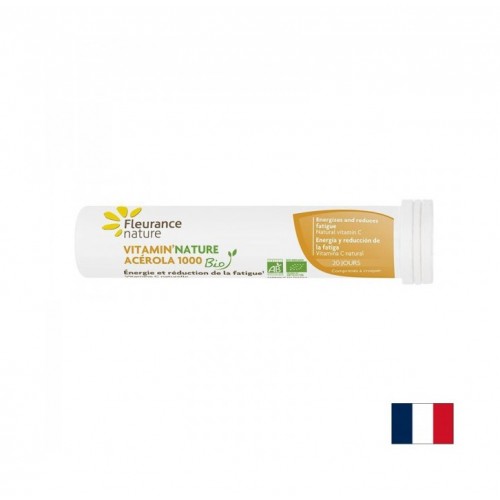 FLEURANCE NATURE VITAMIN NATURE ACEROLA / ВИТАМИН C (ОТ АЦЕРОЛА) БИО 1000 МГ СМУЧЕЩИ ТАБЛ. X 20 FLEURANCE NATURE VITAMIN NATURE ACEROLA / ВИТАМИН C (ОТ АЦЕРОЛА) БИО 1000 МГ СМУЧЕЩИ ТАБЛ. X 20