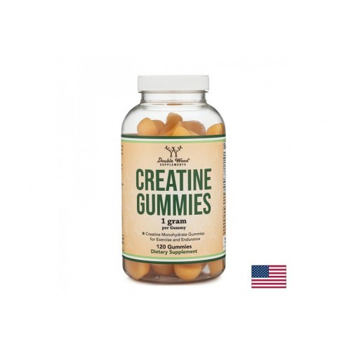 DOUBLE WOOD / CREATINE GUMMIES / КРЕАТИН ГЪМИ – ЗА СИЛА И ИЗДРЪЖЛИВОСТ ПРИ СПОРТ 1 Г, ЖИЛИРАНИ ТАБЛ. X 120 DOUBLE WOOD / CREATINE GUMMIES / КРЕАТИН ГЪМИ – ЗА СИЛА И ИЗДРЪЖЛИВОСТ ПРИ СПОРТ 1 Г, ЖИЛИРАНИ ТАБЛ. X 120