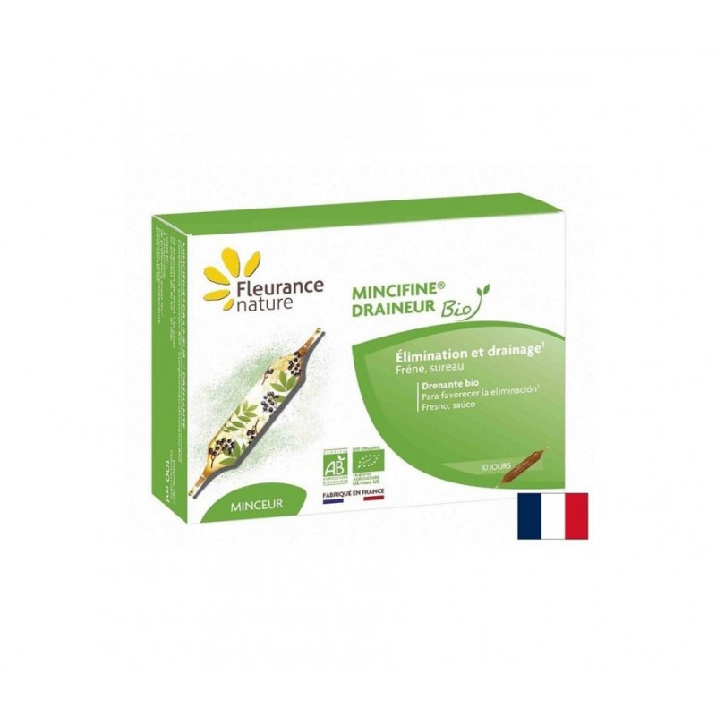FLEURANCE NATURE MINCIFINE DRAINEUR BIO / ДИУРЕТИЧНА ФОРМУЛА ПРОТИВ ЗАДЪРЖАНЕ НА ТЕЧНОСТИ АМПУЛИ ЗА ПИЕНЕ БР. X 10