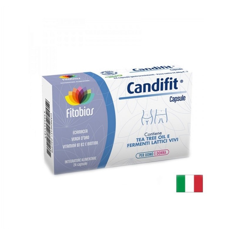FITOBIOS CANDIFI / КАНДИФИТ ЗА БАЛАНСИРАНА ЧРЕВНА И ВАГИНАЛНА МИКРОФЛОРА КАПС. X 24