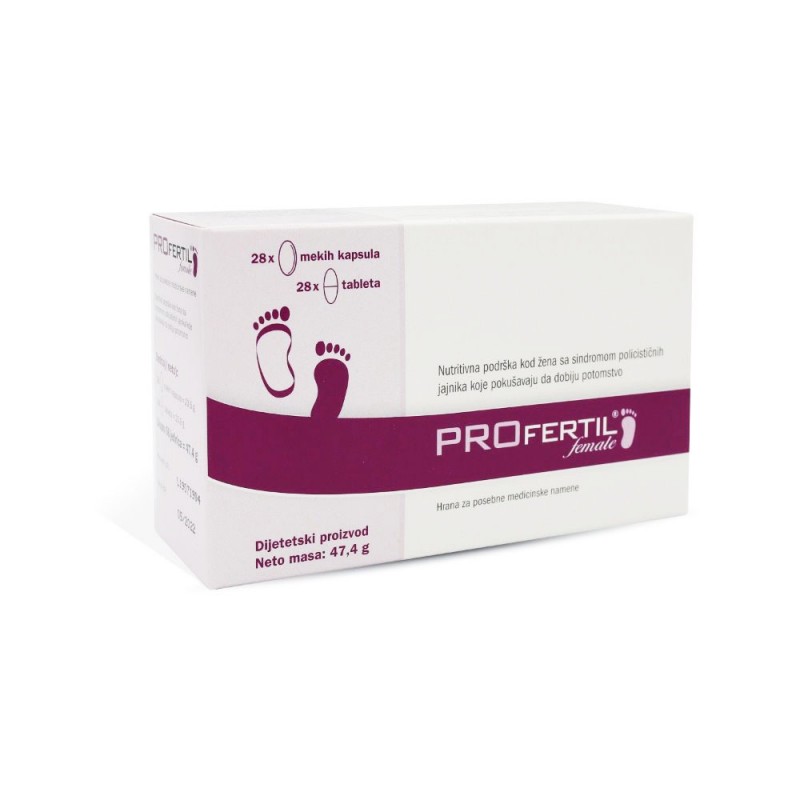 PROFERTIL FEMALE / ПРОФЕРТИЛ ЗА ЖЕНИ ТАБЛ. / КАПС. Х28 PROFERTIL FEMALE / ПРОФЕРТИЛ ЗА ЖЕНИ ТАБЛ. / КАПС. Х28