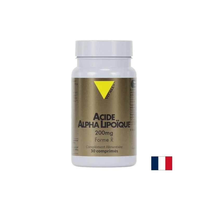 VIT ALL PLUS ACIDE ALPHA LIPOIQUE / Р-АЛФА-ЛИПОЕВА КИСЕЛИНА 200 МГ ТАБЛ. X 30