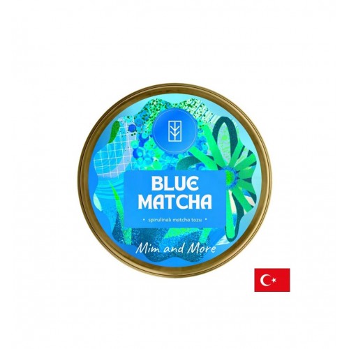 MIM AND MORE BLUE MATCHA SPIRULINALI / СИНЯ МАТЧА СЪС СПИРУЛИНА ПРАХ 25 ГР MIM AND MORE BLUE MATCHA SPIRULINALI / СИНЯ МАТЧА СЪС СПИРУЛИНА ПРАХ 25 ГР