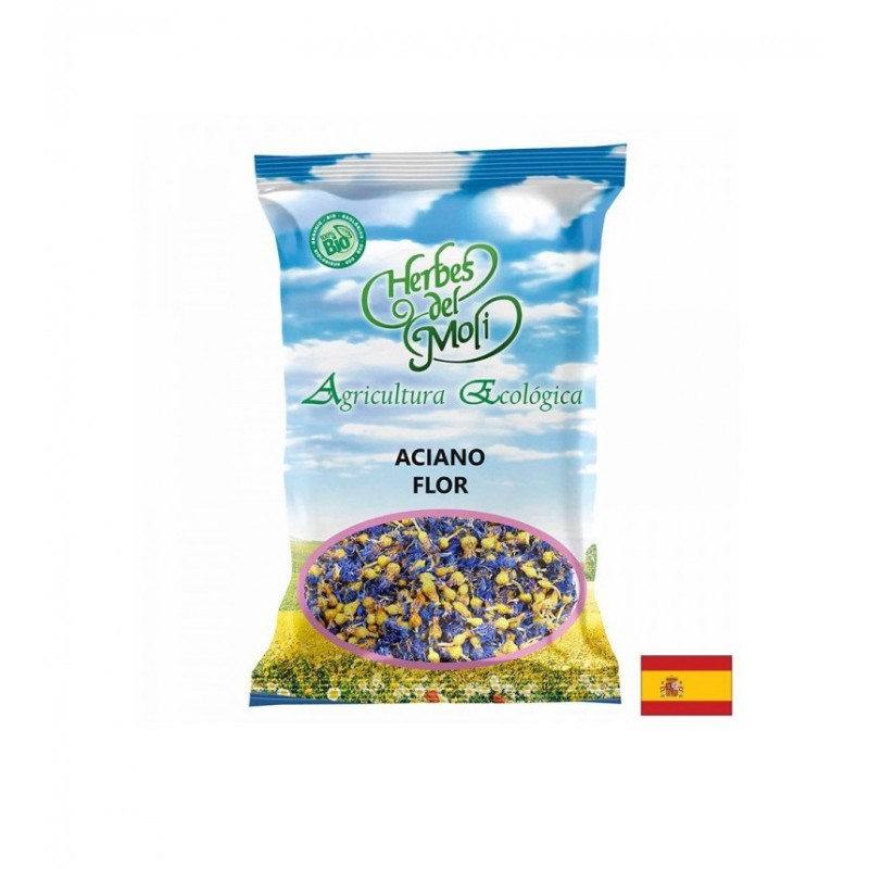 HEBRES DEL MOLI ACIANO FLOR BIO / БИО СИНЯ МЕТЛИЧИНА 10 ГР