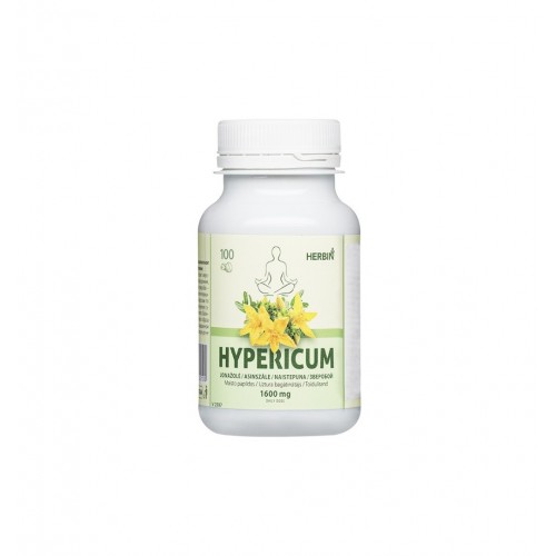 GOLDEN PHARM HYPERICUM / ЖЪЛТ КАНТАРИОН ЕМОЦИОНАЛЕН БАЛАНС И СПОКОЙСТВИЕ 100 МГ ТАБЛ. X 100 