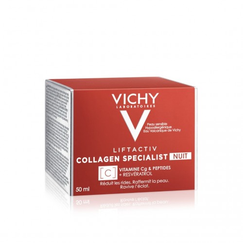 VICHY LIFTACTIV COLLAGEN SPECIALIST / ВИШИ ЛИФТАКТИВ КОЛАГЕН НОЩЕН КРЕМ ЗА ЛИЦЕ ЗА ПО-ВИСОКИ НИВА НА КОЛАГЕН В КОЖАТА П-В ПИГМЕНТАЦИИ 50МЛ VICHY LIFTACTIV COLLAGEN SPECIALIST / ВИШИ ЛИФТАКТИВ КОЛАГЕН НОЩЕН КРЕМ ЗА ЛИЦЕ ЗА ПО-ВИСОКИ НИВА НА КОЛАГЕН В КОЖАТА П-В ПИГМЕНТАЦИИ 50МЛ