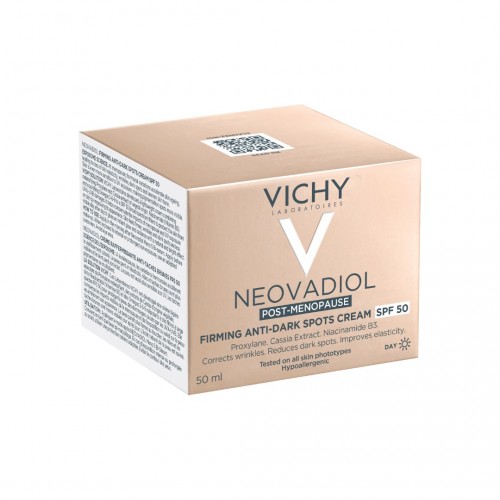 VICHY NEOVADIOL POST-MENOPAUSE ANTI-DARK SPOTS CREAM SPF50 / ВИШИ СТЯГАЩ КРЕМ ЗА ЛИЦЕ И ЗАЩИТА ПРОТИВ ТЪМНИ ПЕТНА 50МЛ