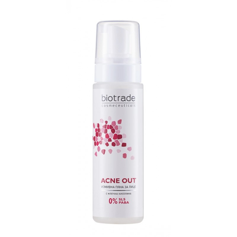 BIOTRADE ACNE OUT / БИОТРЕЙД АКНЕ АУТ ИЗМИВНА ПЯНА 150МЛ BIOTRADE ACNE OUT / БИОТРЕЙД АКНЕ АУТ ИЗМИВНА ПЯНА 150МЛ