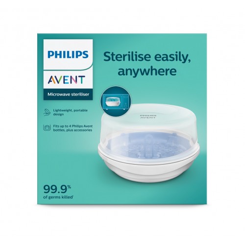 AVENT SCF281/02 / ПАРЕН СТЕРИЛИЗАТОР ЗА МИКРОВЪЛНОВА ФУРНА 