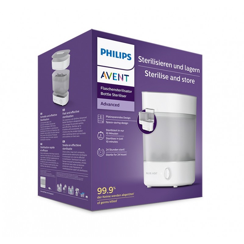 AVENT ADVANCED SCF 291/00 / ЕЛЕКТРИЧЕСКИ ПАРЕН СТЕРИЛИЗАТОР AVENT ADVANCED SCF 291/00 / ЕЛЕКТРИЧЕСКИ ПАРЕН СТЕРИЛИЗАТОР