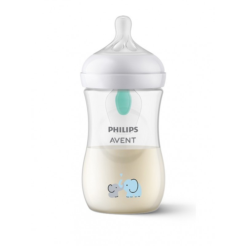 AVENT NATURAL RESPONSE AIRFREE / БУТИЛКА 1М + С БИБЕРОН С ПОТОК 3 КАРТИНКА ЗА МОМЧЕ, 260МЛ AVENT NATURAL RESPONSE AIRFREE / БУТИЛКА 1М + С БИБЕРОН С ПОТОК 3 КАРТИНКА ЗА МОМЧЕ, 260МЛ