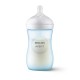 AVENT NATURAL RESPONSE / БУТИЛКА 1М + С БИБЕРОН С ПОТОК 3, СИН ЦВЯТ, 260МЛ
