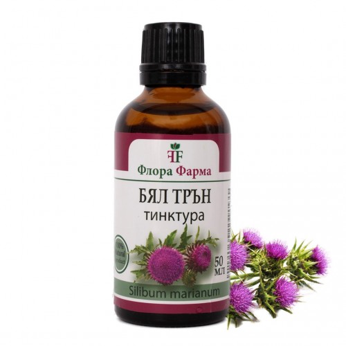 FLORA FARMA ТИНКТУРА БЯЛ ТРЪН 50