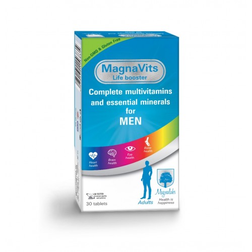 MAGNALABS MAGNAVITS MEN / МАГНАЛАБС МАГНАВИТС ЗА МЪЖЕ ТАБЛ. X30 MAGNALABS MAGNAVITS MEN / МАГНАЛАБС МАГНАВИТС ЗА МЪЖЕ ТАБЛ. X30