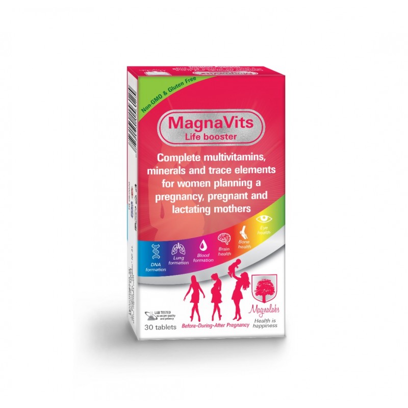 MAGNALABS MAGNAVITS FOT WOMEN, PLANNING A PREGNANCY / МАГНАЛАБС МАГНАВИТС ЗА ЖЕНИ, ПЛАНИРАЩИ БРЕМЕННОСТ ТАБЛ. X30