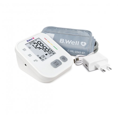 B. WELL PRO-22 / АВТОМАТИЧЕН АПАРАТ ЗА КРЪВНО С МАНШЕТ L РАЗМЕР (22-42 СМ) + АДАПТЕР B. WELL PRO-22 / АВТОМАТИЧЕН АПАРАТ ЗА КРЪВНО С МАНШЕТ L РАЗМЕР (22-42 СМ) + АДАПТЕР