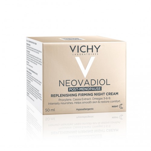 VICHY NEOVADIOL POST-MENOPAUSE NIGHT CREAM / ВИШИ НОЩЕН ПОДХРАНВАЩ И СТЯГАЩ КРЕМ ЗА ВСЕКИ ТИП КОЖА СЛЕД МЕНОПАУЗАТА 50МЛ