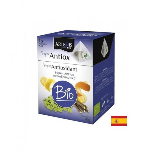 HEBRES DEL MOLI SUPER ANTIOXIDANT / БИО ЧАЙ С АНТИОКСИДАНТНО ДЕЙСТВИЕ ФИЛТЪРНИ ПАКЕТЧЕТА 30 ГР БР. X 15