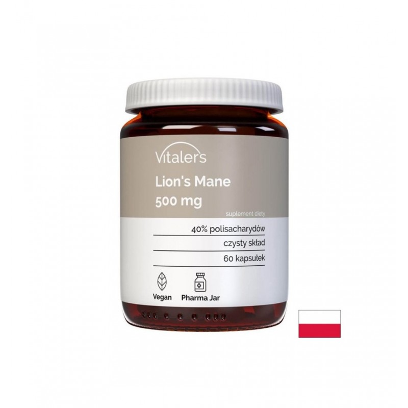 VITALER'S LION'S MANE / ЛЪВСКА ГРИВА 500 МГ КАПС. X 60 VITALER'S LION'S MANE / ЛЪВСКА ГРИВА 500 МГ КАПС. X 60