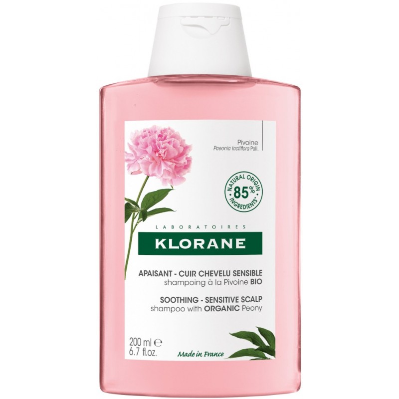 KLORANE PEONY SHAMPOO / ШАМПОАН ЗА ЧУВСТВИТЕЛЕН СКАЛП С ОРГАНИЧЕН БОЖУР 200МЛ KLORANE PEONY SHAMPOO / ШАМПОАН ЗА ЧУВСТВИТЕЛЕН СКАЛП С ОРГАНИЧЕН БОЖУР 200МЛ