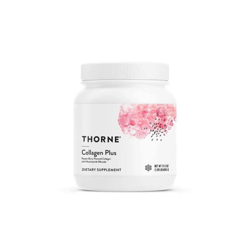 THORNE USA COLLAGEN PLUS / КОЛАГЕН ПЛЮС С ВКУС НА МАРАКУЯ ПРАХ 495ГР