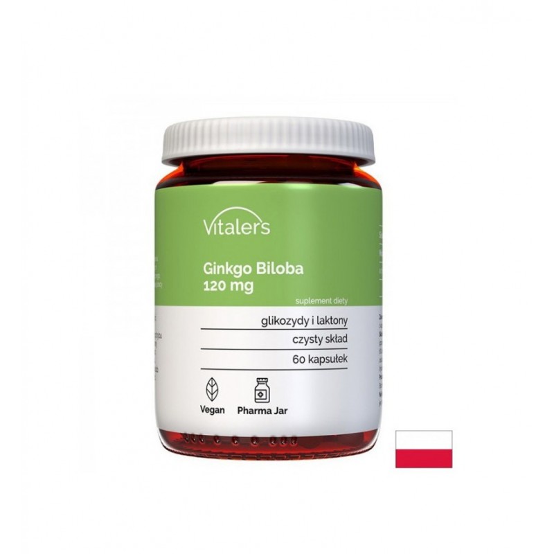 VITALER'S GINKGO BILOBA / ГИНКО БИЛОБА 120 МГ КАПС. X 60 VITALER'S GINKGO BILOBA / ГИНКО БИЛОБА 120 МГ КАПС. X 60