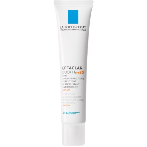 LA ROCHE-POSAY EFFACLAR DUO+ SPF30 GEL / ЛА РОШ КОРИГИРАЩ КРЕМ-ГЕЛ ЗА АКНЕ SPF30 40МЛ LA ROCHE-POSAY EFFACLAR DUO+ SPF30 GEL / ЛА РОШ КОРИГИРАЩ КРЕМ-ГЕЛ ЗА АКНЕ SPF30 40МЛ