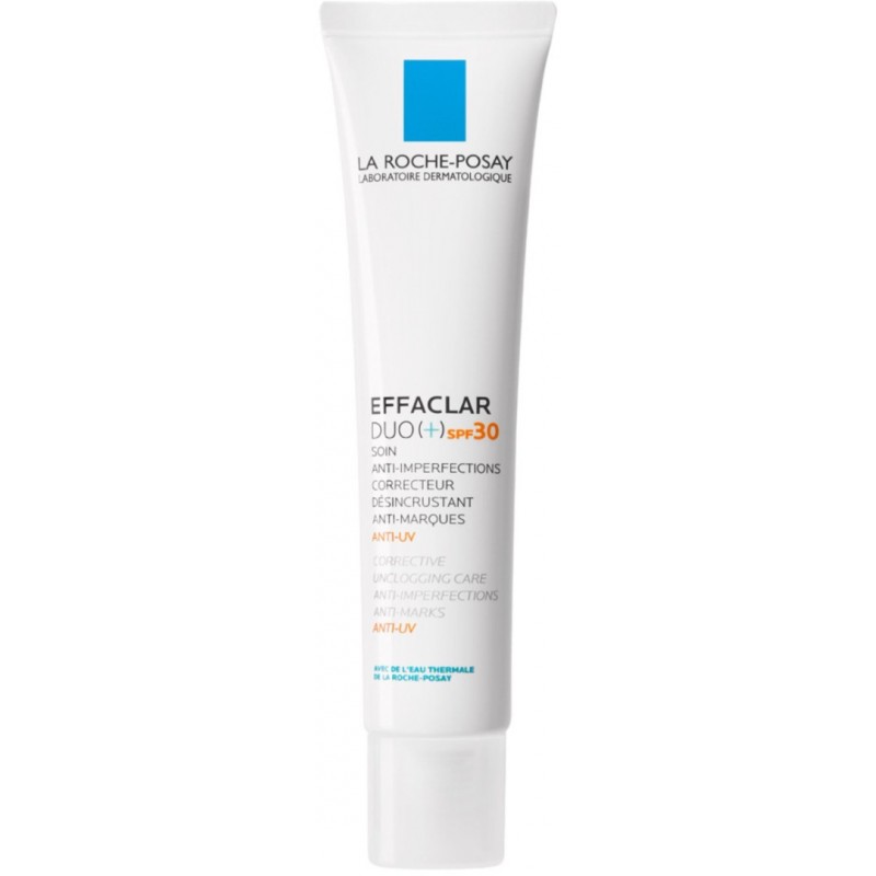 LA ROCHE-POSAY EFFACLAR DUO+ SPF30 GEL / ЛА РОШ КОРИГИРАЩ КРЕМ-ГЕЛ ЗА АКНЕ SPF30 40МЛ