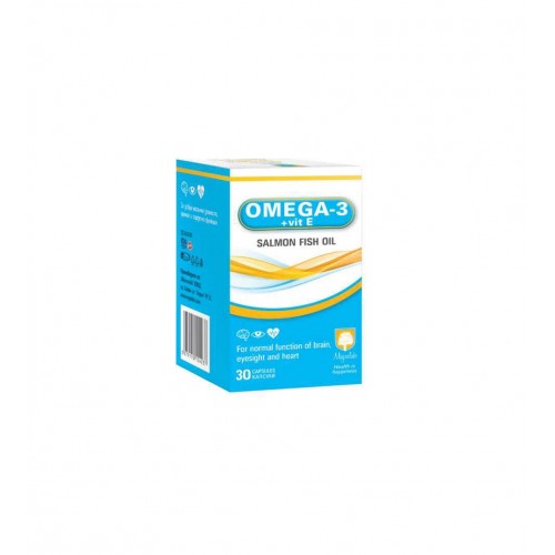 MAGNALABS OMEGA-3 + VIT E / МАГНАЛАБС ОМЕГА-3 + ВИТАМИН Е КАПС. X30