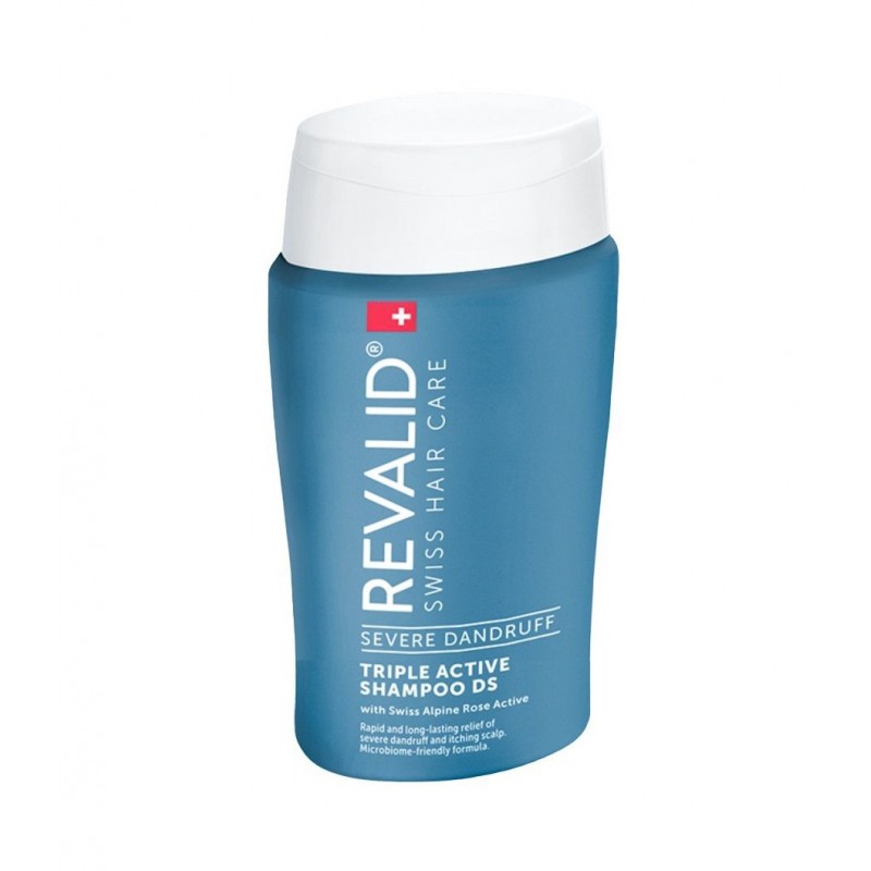 EWOPHARMA REVALID TRIPLE ACTIVE SHAMPOO DS / РЕВАЛИД ШАМПОАН ПРОТИВ СЕБОРЕЕН ДЕРМАТИТ И ПЪРХОТ ЗА КОСА И СКАЛП 150МЛ