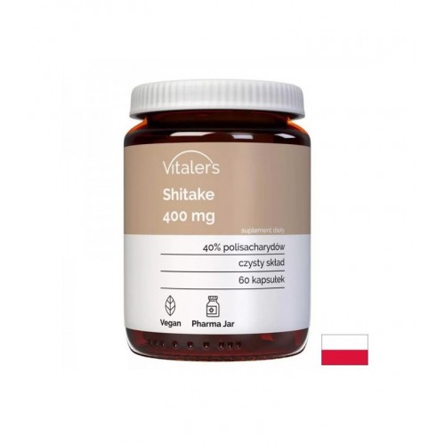 VITALER'S SHIITAKE / ШИЙТАКЕ 400 МГ КАПС. X 60