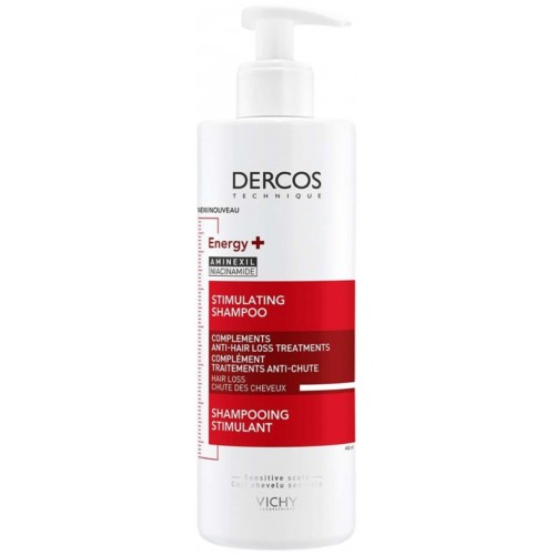 VICHY DERCOS ENERGY+ SHAMPOOING STIMULANT / ВИШИ СТИМУЛИРАЩ ШАМПАОН ПРОТИВ КОСОПАД 400МЛ VICHY DERCOS ENERGY+ SHAMPOOING STIMULANT / ВИШИ СТИМУЛИРАЩ ШАМПАОН ПРОТИВ КОСОПАД 400МЛ