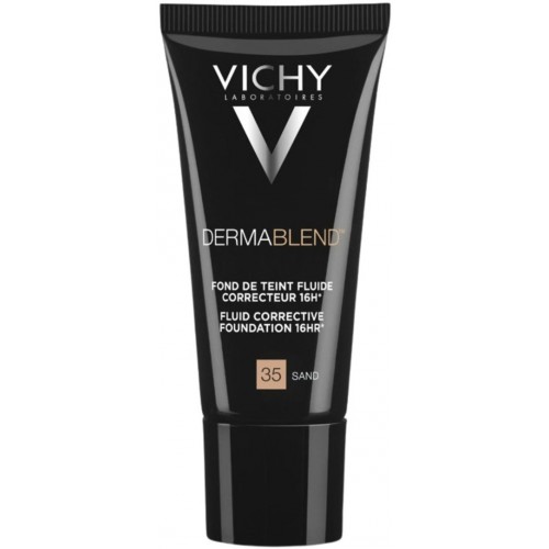VICHY DERMABLEND FLUID CORRECTIVE FOUNDATION 35 SAND / ВИШИ ДЕРМАБЛЕНД КОРИГИРАЩ ФЛУИД ЗА НОРМАЛНА ДО СМЕСЕНА КОЖА 35 30МЛ VICHY DERMABLEND FLUID CORRECTIVE FOUNDATION 35 SAND / ВИШИ ДЕРМАБЛЕНД КОРИГИРАЩ ФЛУИД ЗА НОРМАЛНА ДО СМЕСЕНА КОЖА 35 30МЛ
