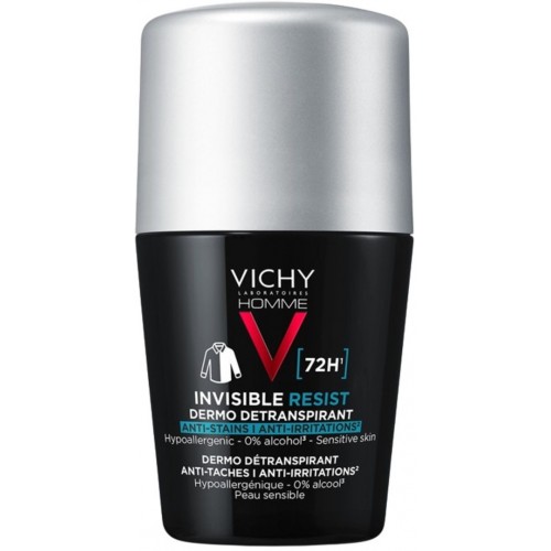VICHY HOMME CLINICAL INVISIBLE RESIST / ВИШИ РОЛ-ОН ПРОТИВ ИЗПОТЯВАНЕ, ПЕТНА И РАЗДРАЗНЕНИЯ ЗА МЪЖЕ 50МЛ VICHY HOMME CLINICAL INVISIBLE RESIST / ВИШИ РОЛ-ОН ПРОТИВ ИЗПОТЯВАНЕ, ПЕТНА И РАЗДРАЗНЕНИЯ ЗА МЪЖЕ 50МЛ