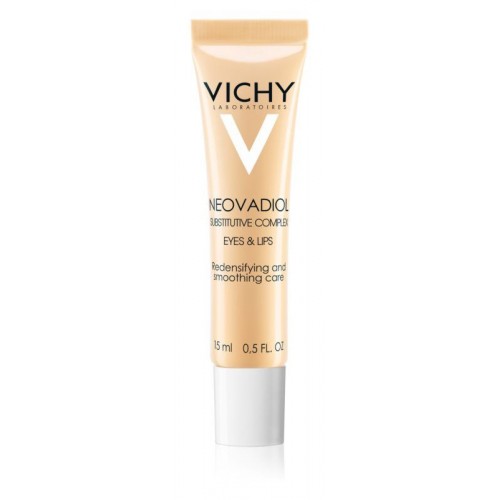 VICHY NEOVADIOL REDENSIFYING AND SMOOTHING CARE / ВИШИ МУЛТИКОРИГИРАЩ КРЕМ-КОНТУР ЗА ОЧИ И УСТНИ 15МЛ